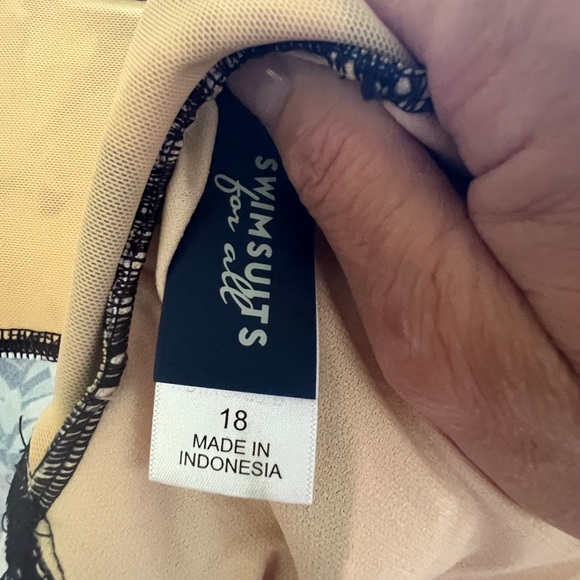 NWOT Women’s Tankini Size 18 Swimsuits for All - Picture 5 of 6